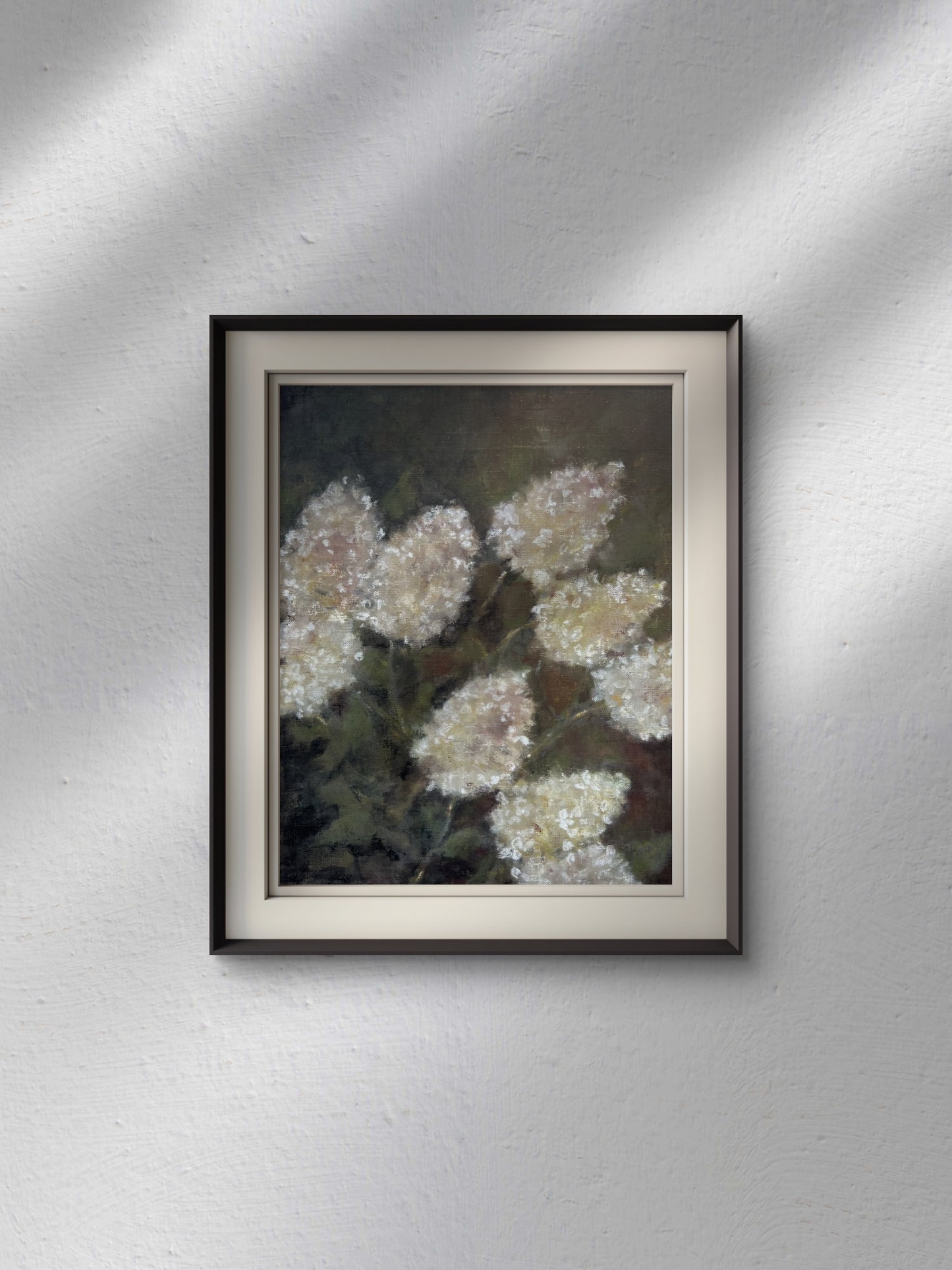 “Vintage Blooms” Hydrangea Flower Fine Art Print