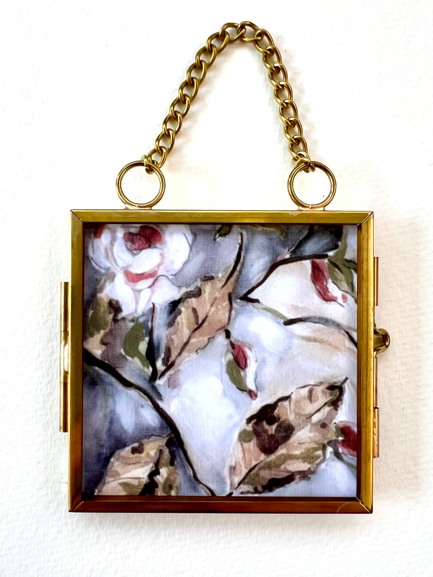 Floral Framed Ornament