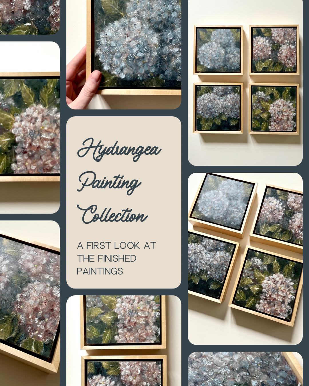 A First Look at the Finished Mini Hydrangea Collection