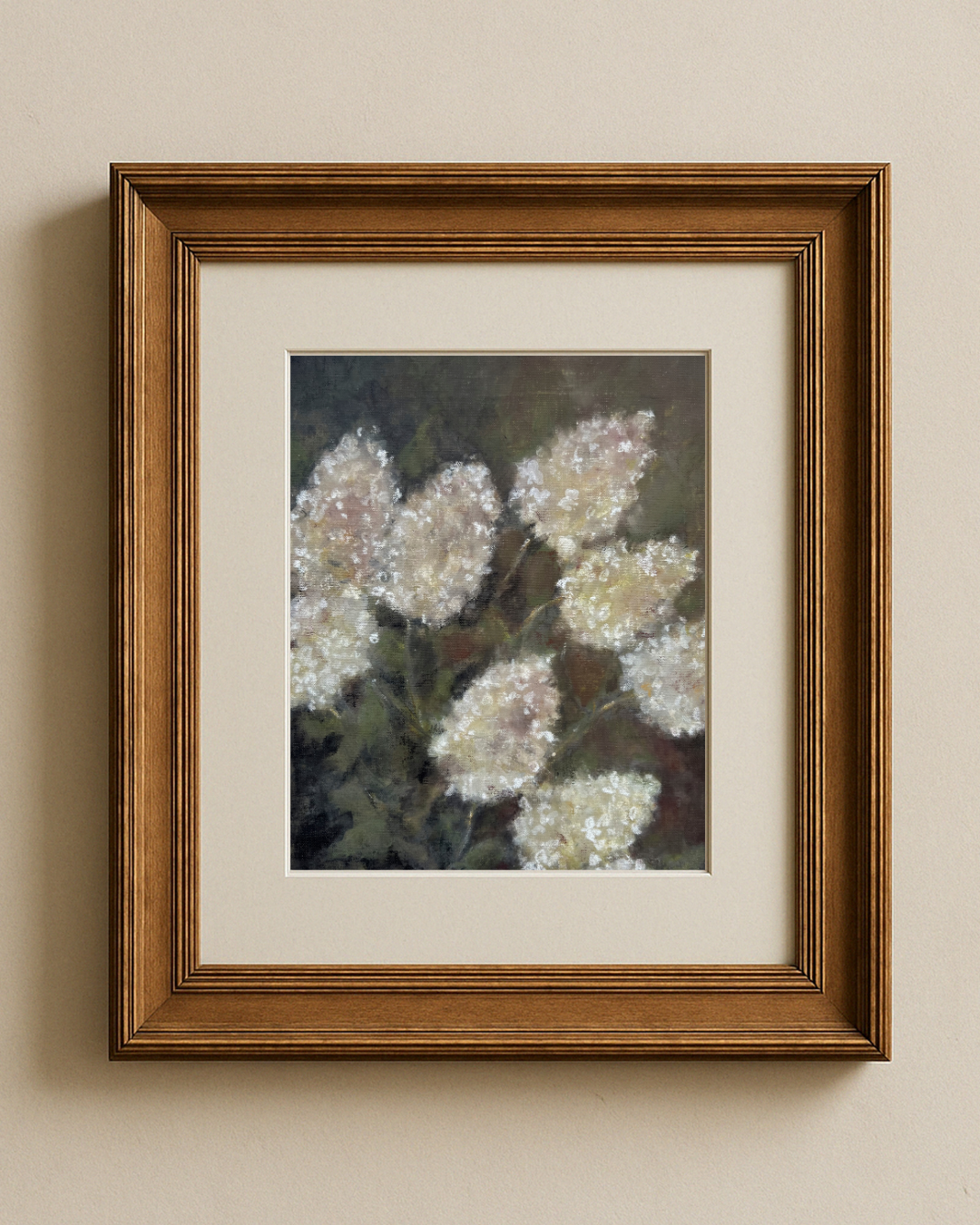 “Vintage Blooms” Hydrangea Flower Fine Art Print