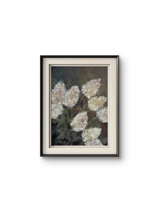 “Vintage Blooms” Hydrangea Flower Fine Art Print