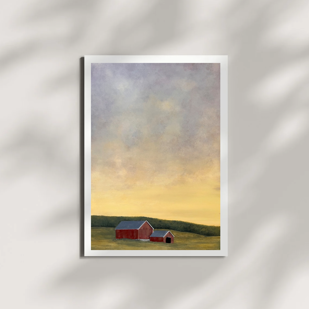 “Where the Light Lands” Landscape Fine Art Print