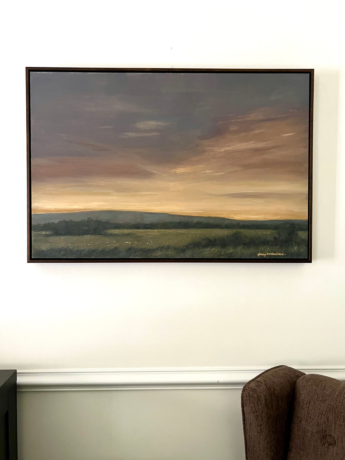 “Grounded” Original Landscape Painting