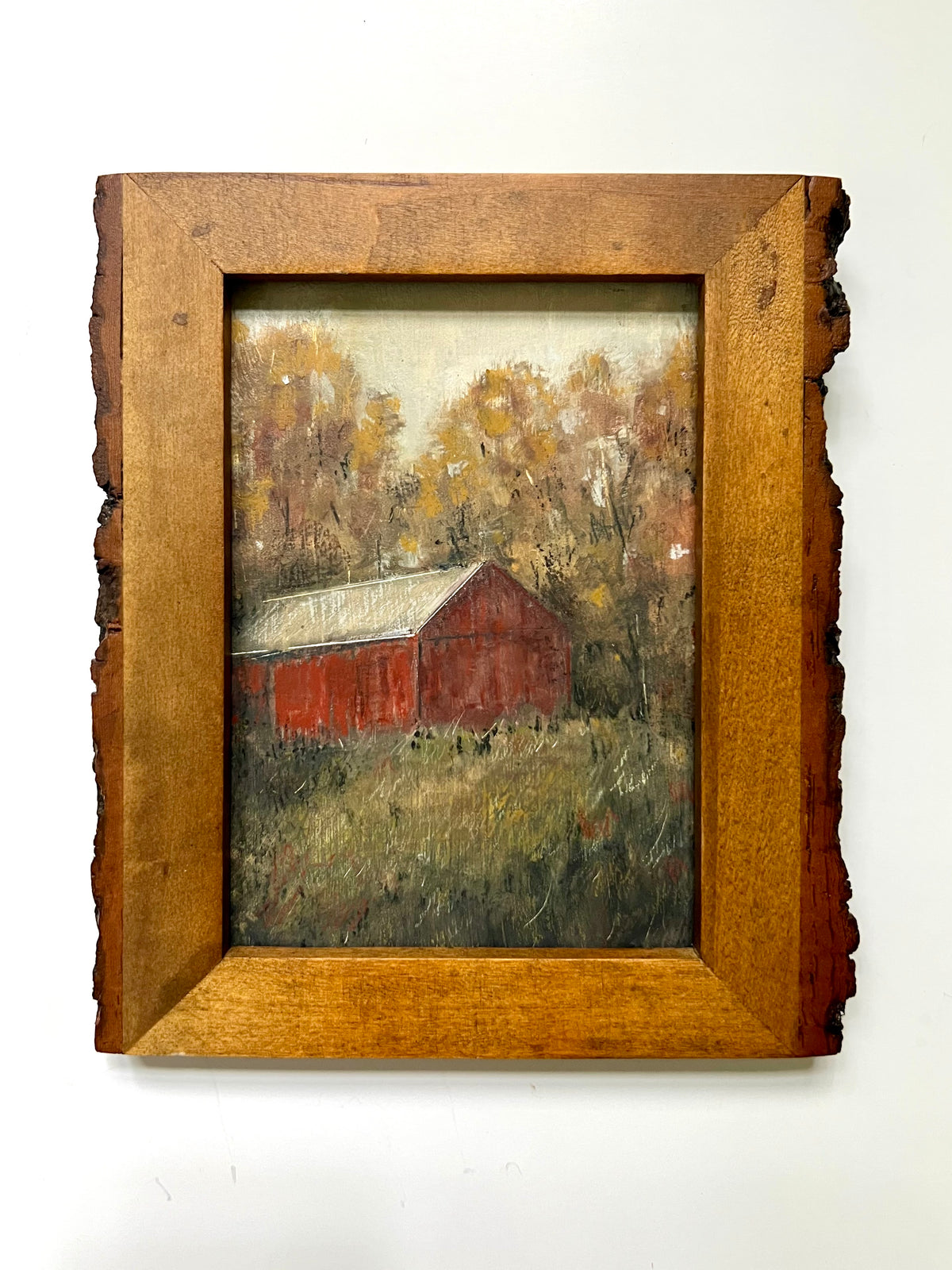 “Everything I Didn’t Say” Original Barn Landscape Painting