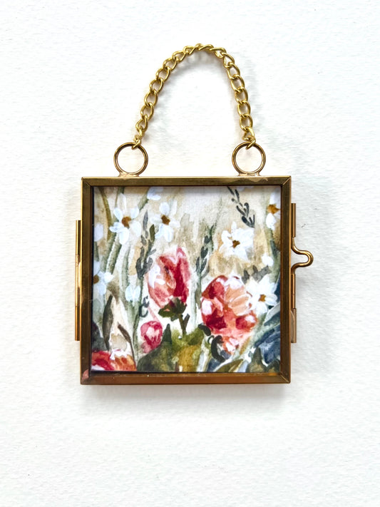 Wildflower Framed Ornament