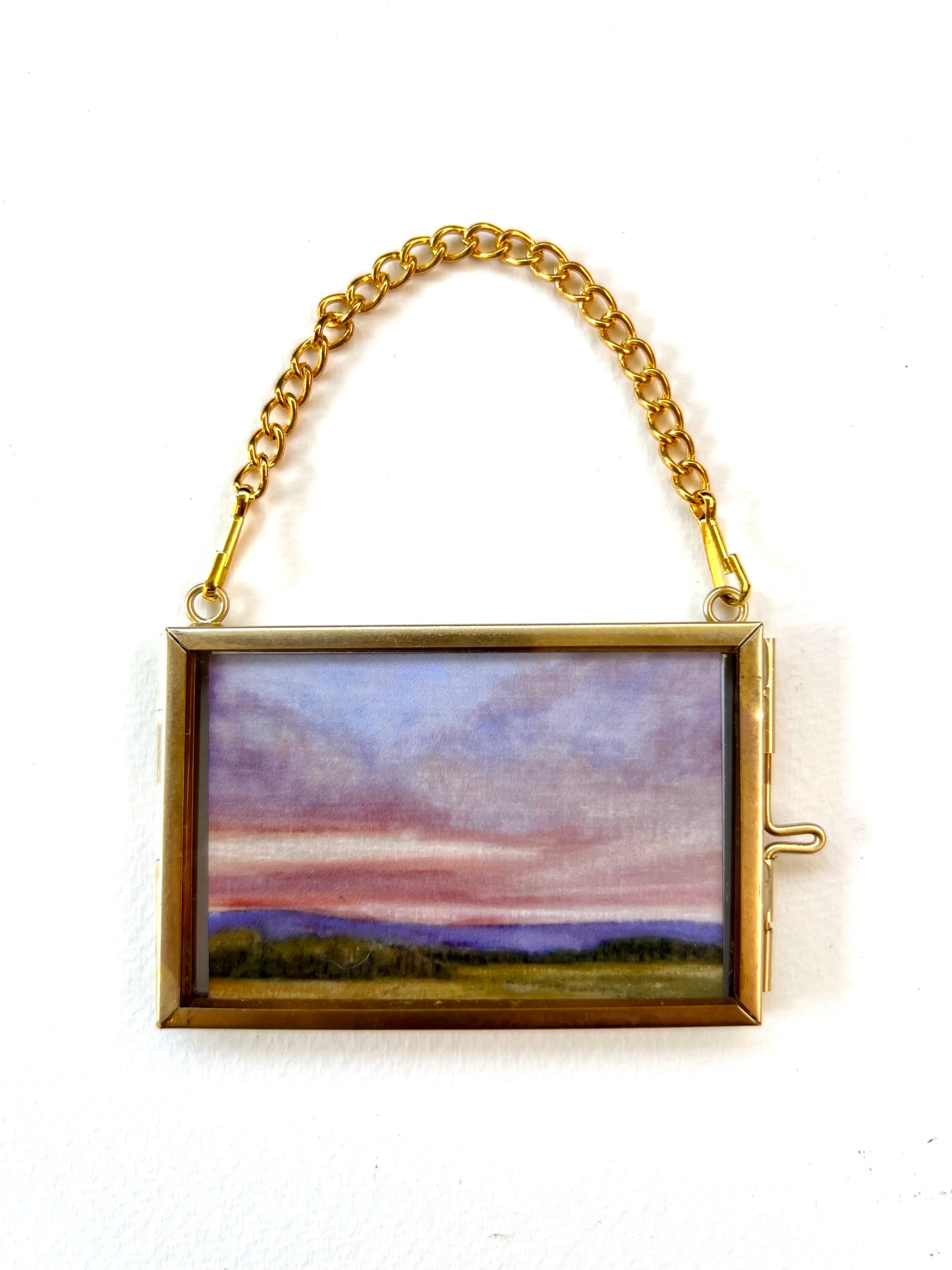 “Heavens Door” Landscape Framed Ornament