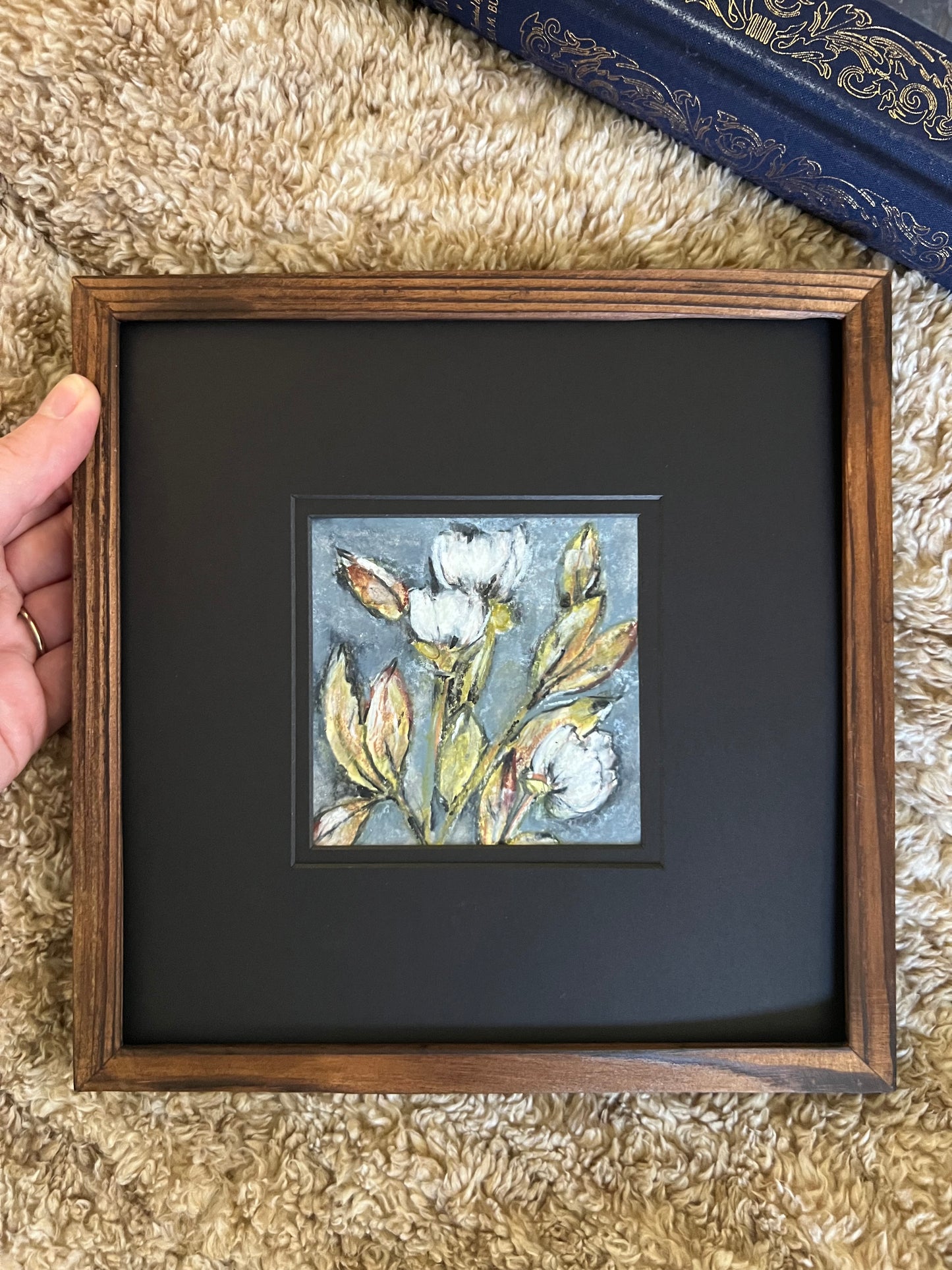 | Winter Blooms | Original Mini Floral Painting