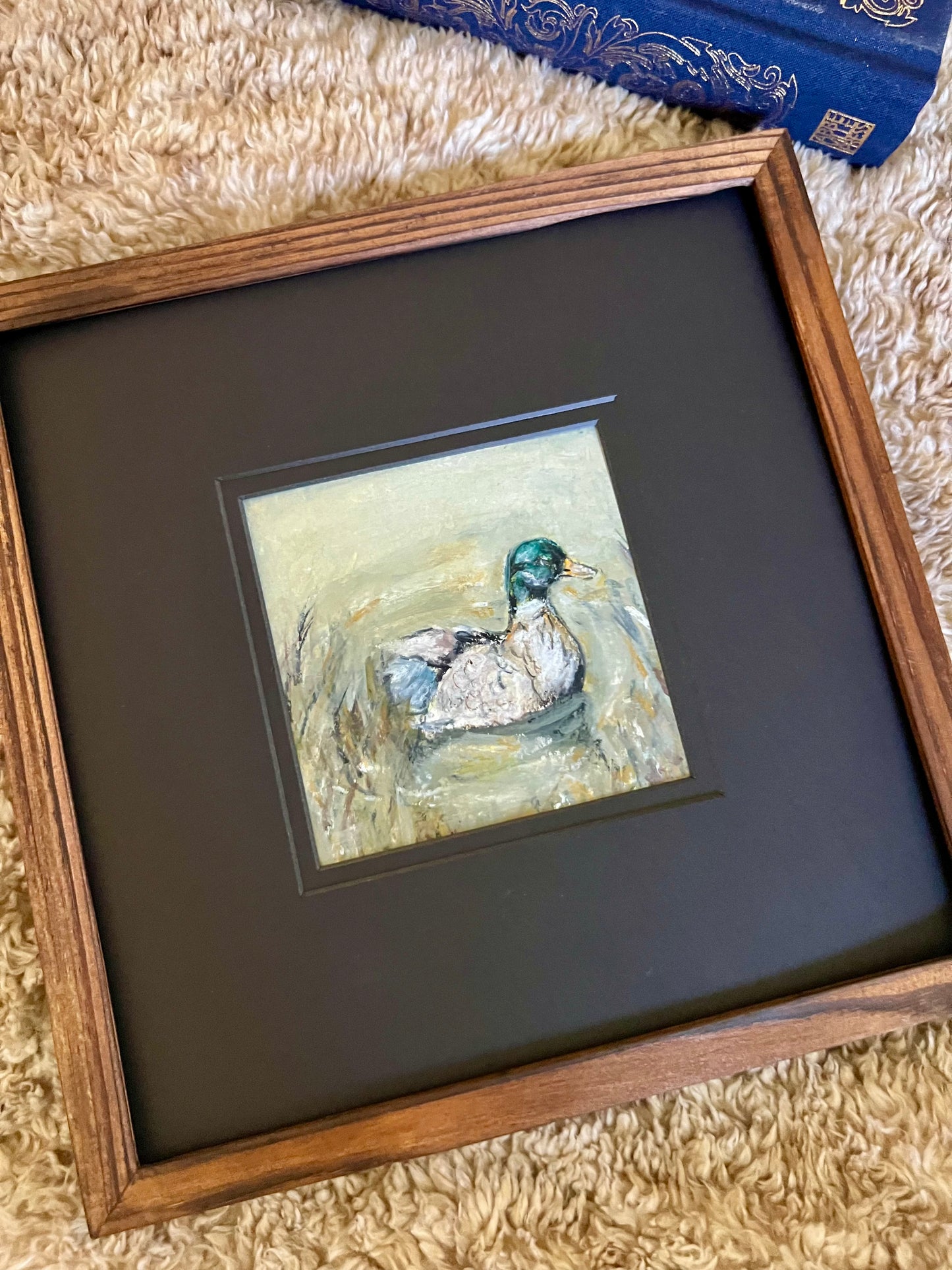 | Drifting Quietly | Original Mini Wildlife Painting