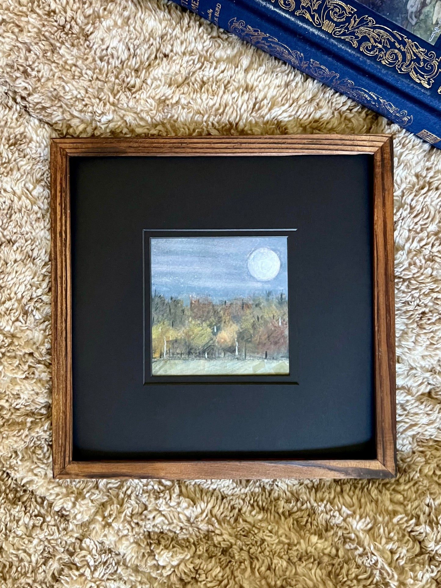 | In the Moonlight | Original Mini Landscape Painting