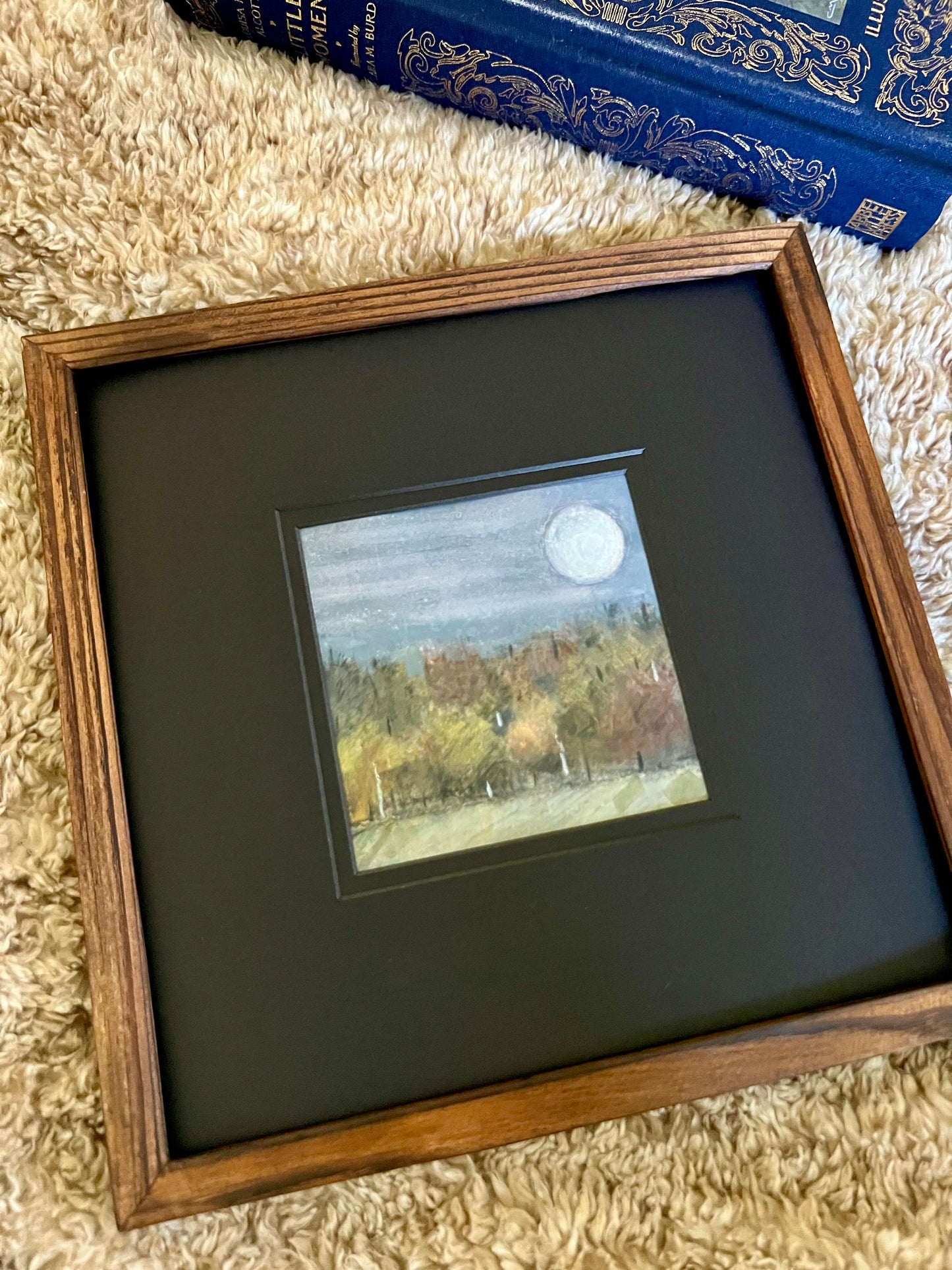 | In the Moonlight | Original Mini Landscape Painting